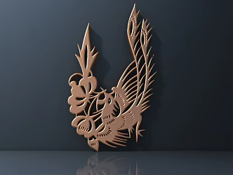 Chinese Carved Hardware All Kinds of Carved All Kinds of Carved 3d model
