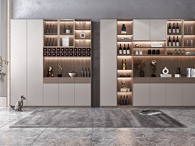 Modern Wine Cabinet model