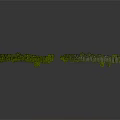 3D Scene Components With Green Tree Models Arranged in Multiple Groups