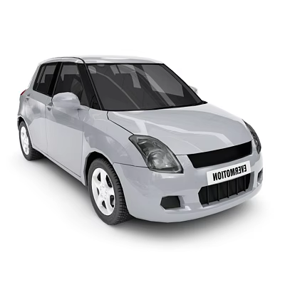 Silver MOTOMOBILE Motorcycle Featuring Sleek Body Design and Front Headlights 3d model