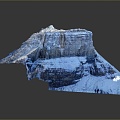 Geography, topography, mountain shape, ridge, ridge, valley, mountain range, canyon, geomorphology, mountain peak, mountain body 3d model