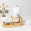 Nordic Tea Set 3d model
