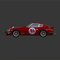 Modern Automobile Vehicle Private Car 3d model