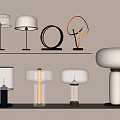 Modern table lamp 3d model