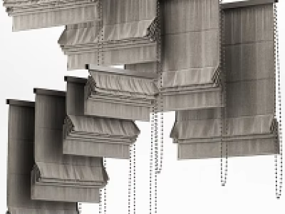 Roman Curtain 3d model
