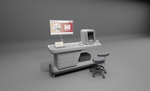 Modern four diagnostic instrument Chinese medicine four diagnostic instrument 3d model