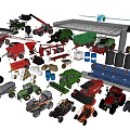 A Variety Of Functional Vehicles For Agriculture And Engineering Uses