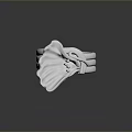 Elegant Silver Ring with Unique Leaf Petal Design and Polished Finish for Fashion Accessory
