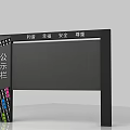 Commercial Wayfinding Signage with Map Display Logo and Colorful Panels for XX Yangguangcheng