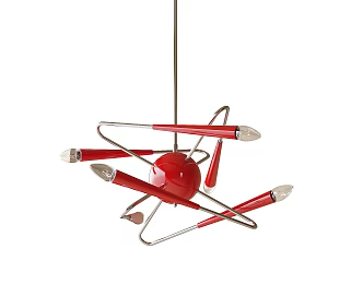 Modern Restaurant Chandelier Art Chandelier 3d model
