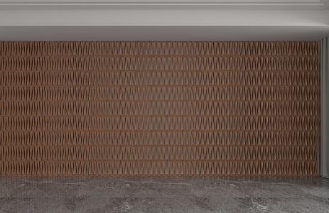 Modern background wall 3d model