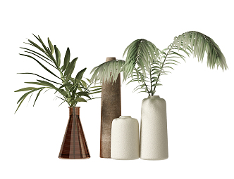 Modern vase ornaments 3d model