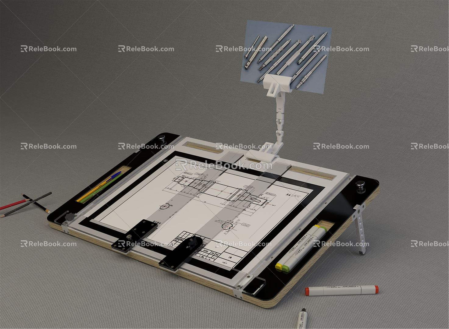 modern drawing board model