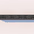 Traditional Building Exterior Wall With Black Tile Roof And Decorative Eaves Design