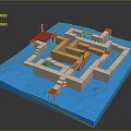 Game Environment Game Scene Fairy Tale Scene Fairy Tale Magic Scene Magic Item Fantasy Scene 3d model