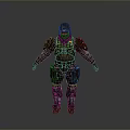 Sci-Fi Armor Alien Armor Sci-Fi Armor High-Tech Armor Futuristic Armor Alien Warrior Armor 3d model