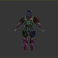 Sci-Fi Armor Alien Armor Sci-Fi Armor High-Tech Armor Futuristic Armor Alien Warrior Armor 3d model