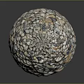Modern Stone Rock Stone Block Appreciation Stone 3d model