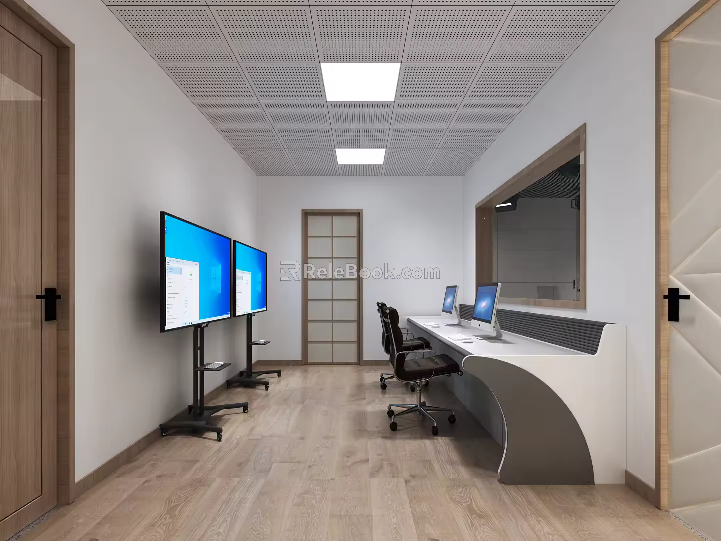 Modern Studio 3d model