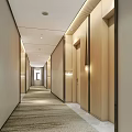 The Modern Corridor 3d model