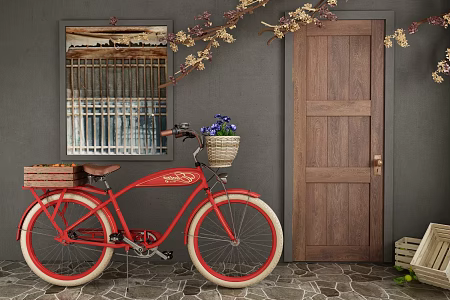 Modern Bicycle 3d model