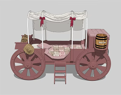 Modern Children's Bed Children's Bed 3d model Modern Children's Bed Children's Bed 3d model