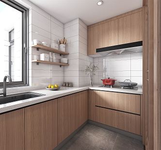 Modern Kitchen 3d model