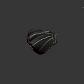 Two Premium Baseball Gloves With Dark Gray White Accents And Black Orange Stitching