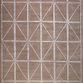 Multiple Square Rugs With Geometric Patterns And Textured Designs In Brown Beige Tones 3d model