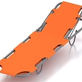 Stretcher Medical Stretcher Emergency Stretcher 3d model