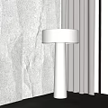 Floor lamp Reading lamp Curtain stone 3d model