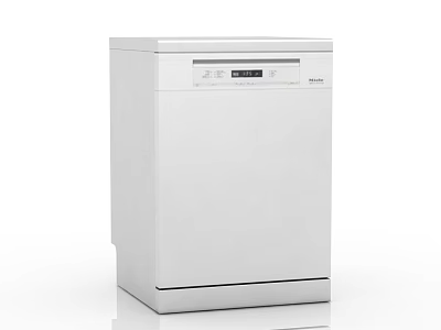 White Siemens Dishwasher An Efficient Practical Kitchen Appliance For Daily Use 3d model