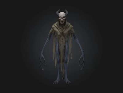 Game movie character demon death 3d model Game movie character demon death 3d model