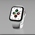 White Smartwatch Strap With Comfortable Design And Stylish Modern Look