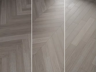 Modern Wood Flooring 3d model