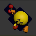 Expression Pack Smiley WeChat Expression Pack Cartoon Expression Cartoon Face Emoji 3d model