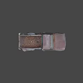Vintage Rusted Truck With Blue Green Body And Worn Out Exterior Appearance