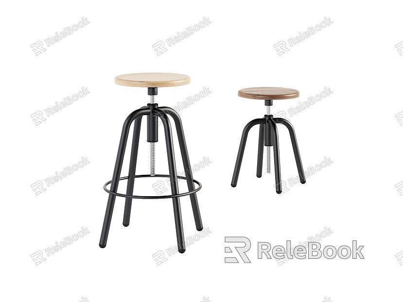 Modern Bar Stool Seat Stool Combination model