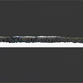 3D Mountainous Terrain Model With Snowy Peaks And Colorful Topographic Details