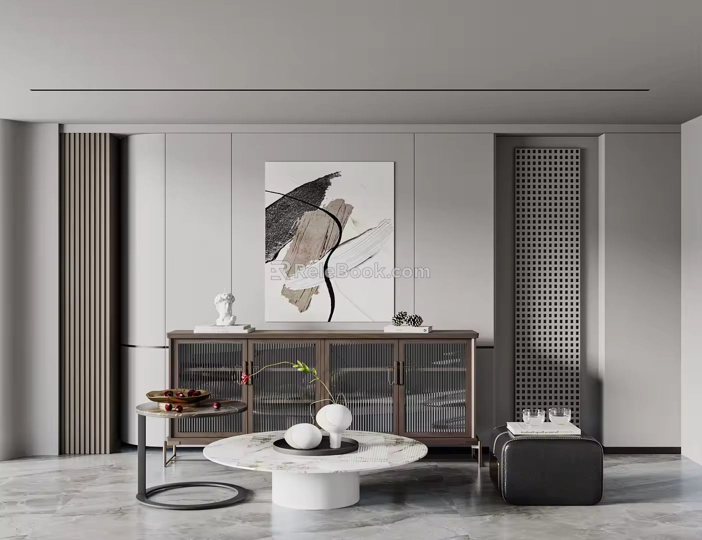 Modern Sideboard 3d model