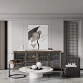 Modern Sideboard 3d model