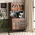 Middle Style Sideboard 3d model