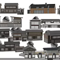 Diverse Guesthouse Architecture With Traditional Roofs Modern Wooden Exteriors And Window Designs