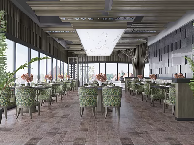 Restaurant 3d model