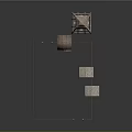 Tower defense sentry tower air defense watchtower observatory tower loft 3d model