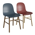 Modern Bar Stool 3d model