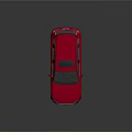 Red Honda SUV With Modern Design Sunroof Alloy Wheels And Streamlined Body
