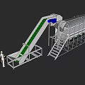 vegetable sorting machine 3d model