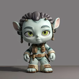 Avatar Male Master Handheld Ornaments Avatar Characters Avatar Handheld 3d model