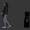 Electric Guitar And Three Black Amplifiers As Professional Music Performance Equipment